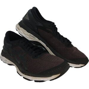 Asics Gel Kayano 24 Womens Pre-owned Black & Purple Running Sneakers - sz. 9 1/2